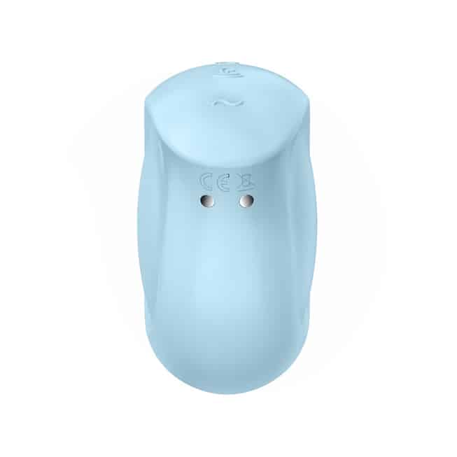 Satisfyer Sugar Rush hút chân không rung mạnh xanh dương