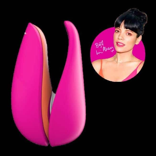 Womanizer Liberty Hút Âm Đạo Hồng Lily Allen 10.4cm