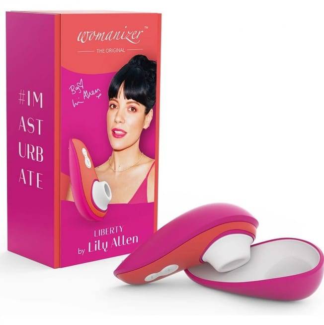 Womanizer Liberty Hút Âm Đạo Hồng Lily Allen 10.4cm