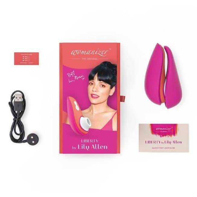 Womanizer Liberty Hút Âm Đạo Hồng Lily Allen 10.4cm