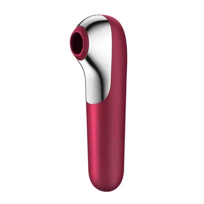 Satisfyer Dual Love Air G-Spot Đỏ 16cm App Mạnh Bùng Nổ