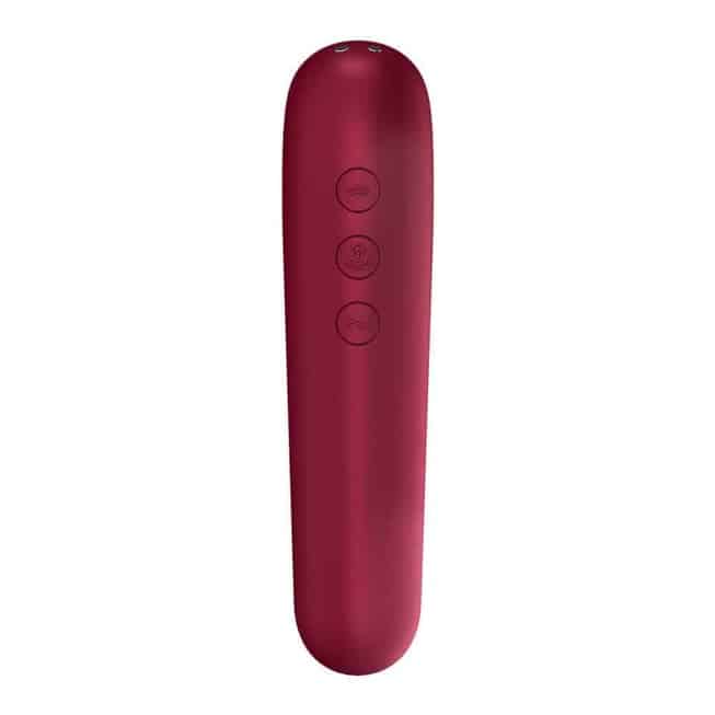 Satisfyer Dual Love Air G-Spot Đỏ 16cm App Mạnh Bùng Nổ