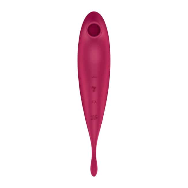 Satisfyer Twirling Pro+ Mút Rung Đỏ App Điều Khiển