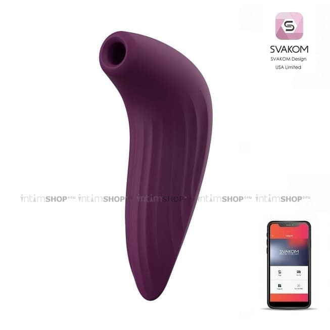 Svakom Pulse Union app hút clit tím 12cm