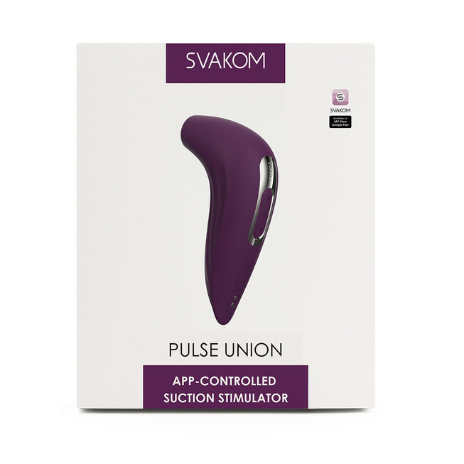 Svakom Pulse Union app hút clit tím 12cm