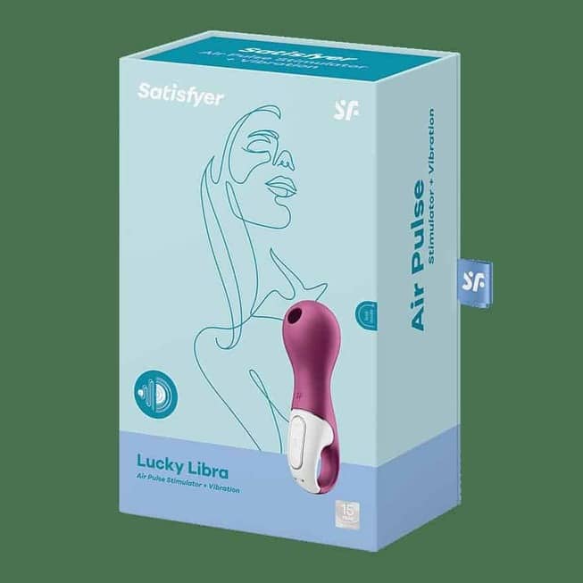 Satisfyer Lucky Libra hút chân không rung bor đô mê hoặc