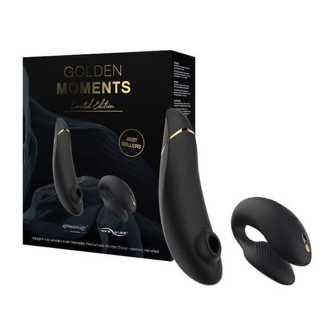 We-Vibe Chorus + Womanizer Premium Set Đen