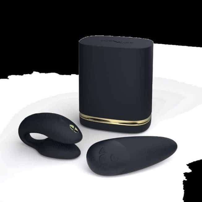 We-Vibe Chorus + Womanizer Premium Set Đen