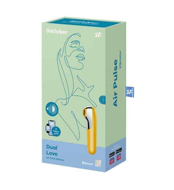Satisfyer Dual Love Vàng - Hút G+ APP Siêu Song Tăng