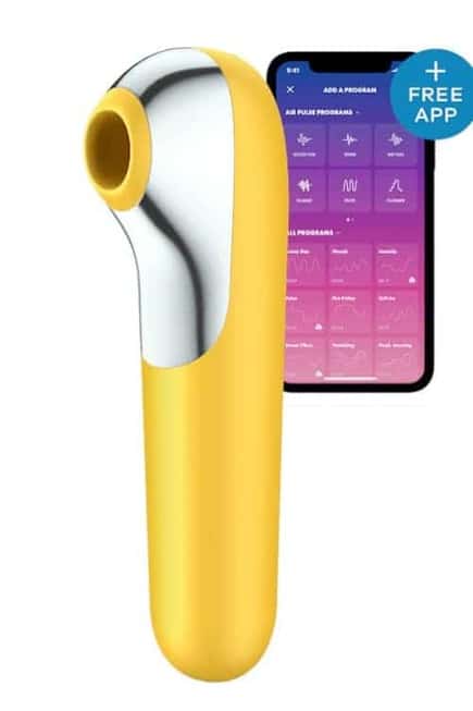 Satisfyer Dual Love Vàng - Hút G+ APP Siêu Song Tăng