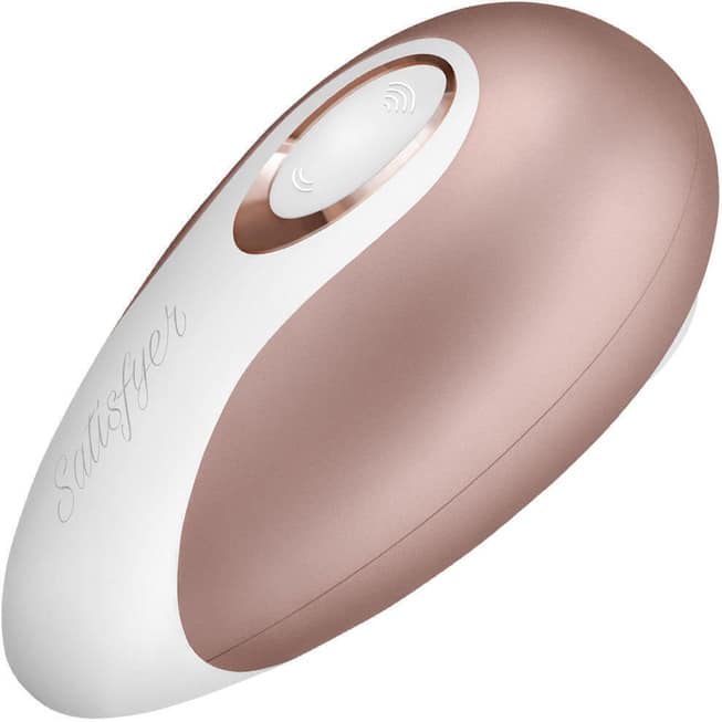 Satisfyer Pro Deluxe Vú Hút Vàng Hồng 12.4cm Cực Sướng