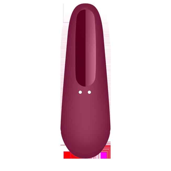 Satisfyer Curvy 1+ Đỏ Hút Clit Rung App 13cm