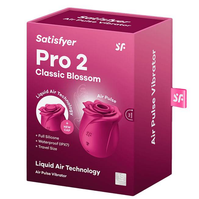 Satisfyer Pro 2 Blossom Berry Clit Pump Siêu Mạnh
