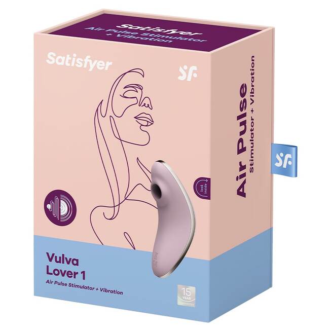 Satisfyer Vulva 1 Tím Hút Rung Mạnh Kích Thích Điên Cuồng