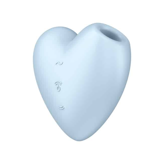 Satisfyer Cutie Heart Xanh Hút Rung Âm Vật Mạnh