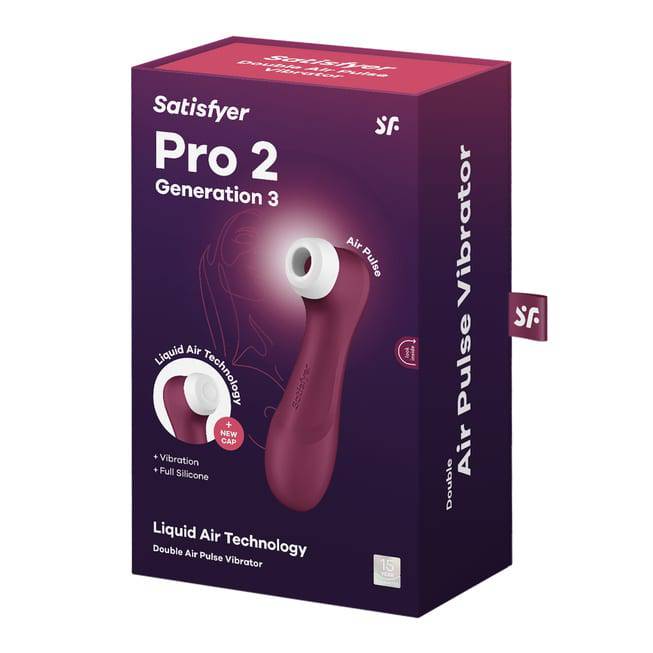 Satisfyer Pro 2 Hút Rung Âm Hộ Siêu Đỉnh Bordo