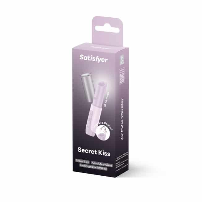 Satisfyer Secret Kiss hút clit hồng bí mật