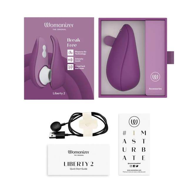 Womanizer Liberty 2 Hút Âm Vật Tím Siêu Orgasm