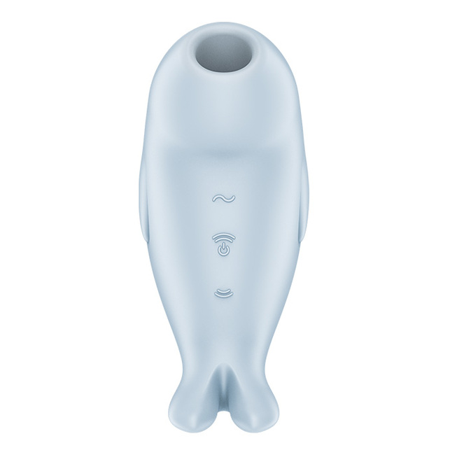 Satisfyer Seal You Soon Xanh Dương Hút Rung