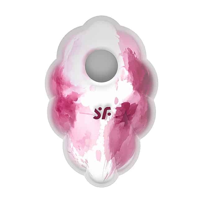 Satisfyer Cloud Dancer Air Vi Rung Đỏ Trắng