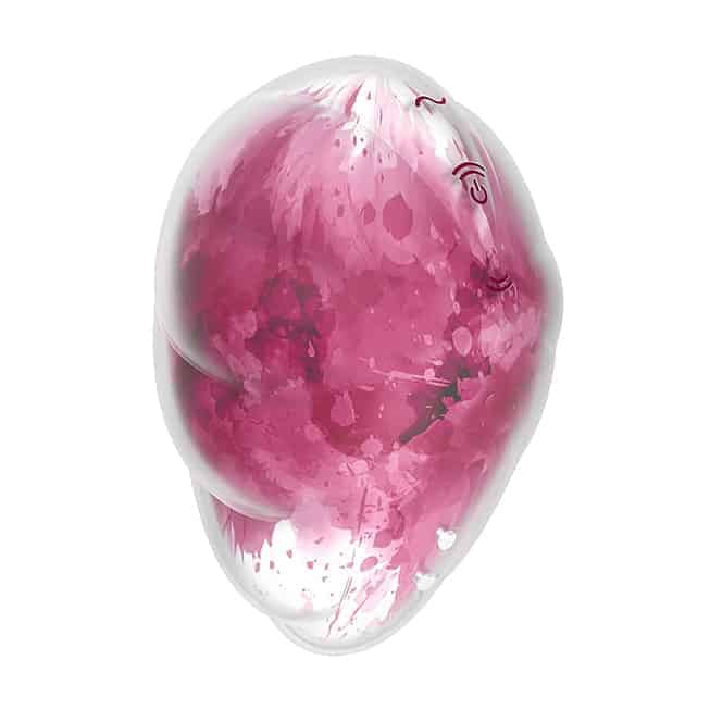 Satisfyer Cloud Dancer Air Vi Rung Đỏ Trắng