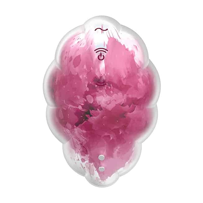 Satisfyer Cloud Dancer Air Vi Rung Đỏ Trắng