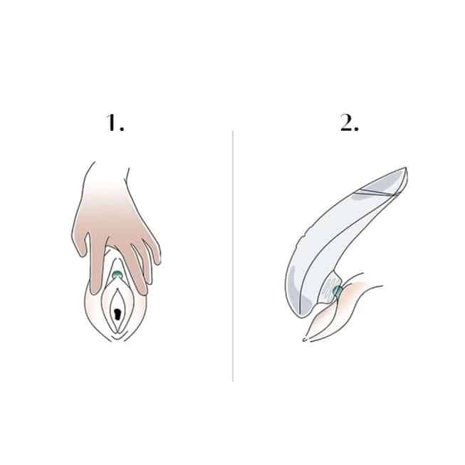 Womanizer Marilyn Monroe Hút Clit Đặc Biệt Màu Bạc Hà