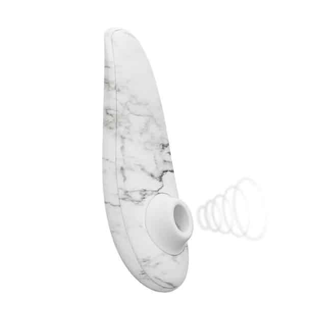 Máy hút Womanizer Marilyn Monroe trắng silicone đặc biệt