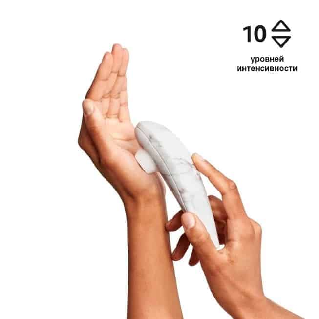Máy hút Womanizer Marilyn Monroe trắng silicone đặc biệt