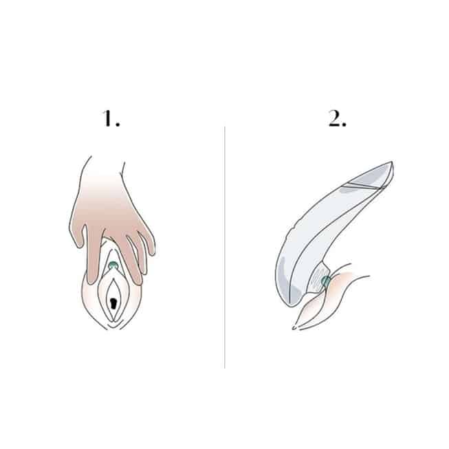 Máy hút Womanizer Marilyn Monroe trắng silicone đặc biệt
