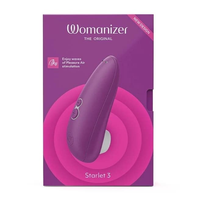 Womanizer Starlet 3 Vacuum Clit Stimulator Tím Đỉnh Cao Orgasm