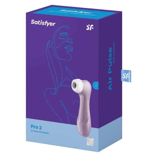 Satisfyer Pro 2 hút clitoris tím kim loại