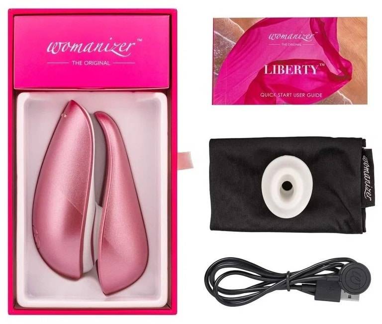 Womanizer Liberty Hút Âm Hồng Nhỏ Siêu Mạnh