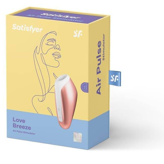 Satisfyer Love Breeze Hút Âm Đạo Vàng Đồng 9.5cm