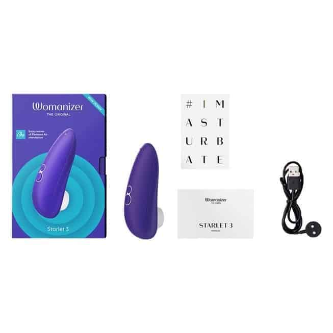 Womanizer Starlet 3 Hút Âm Hạch Indigo Thỏa Mãn Cao Trào
