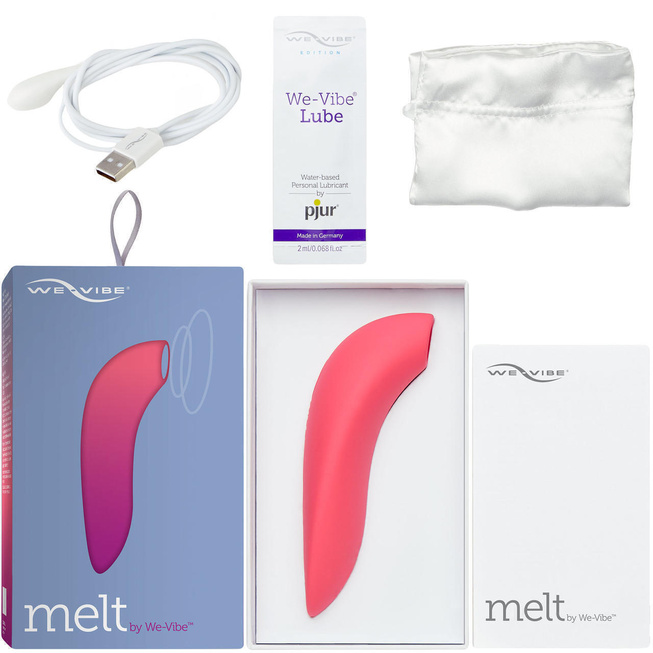 We-Vibe Melt Vacuum Clit Stimulator San hô App Điều Khiển