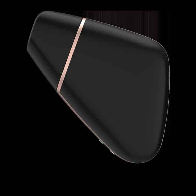 Satisfyer Love Triangle hút rung đen app âm vật tam giác