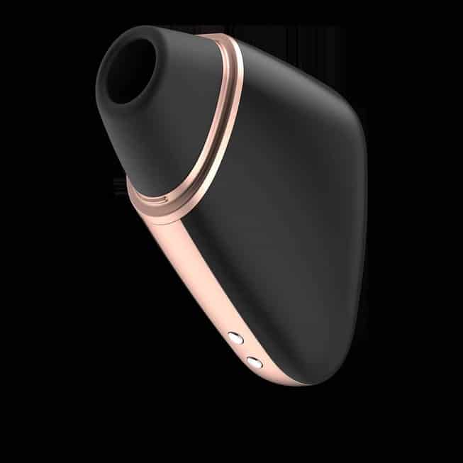 Satisfyer Love Triangle hút rung đen app âm vật tam giác