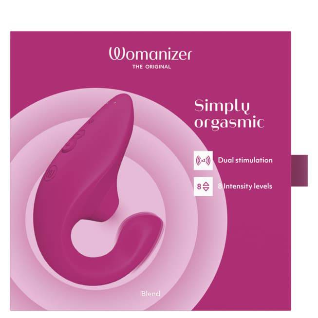 Womanizer Blend raspberry rung hút clitoris cực phê