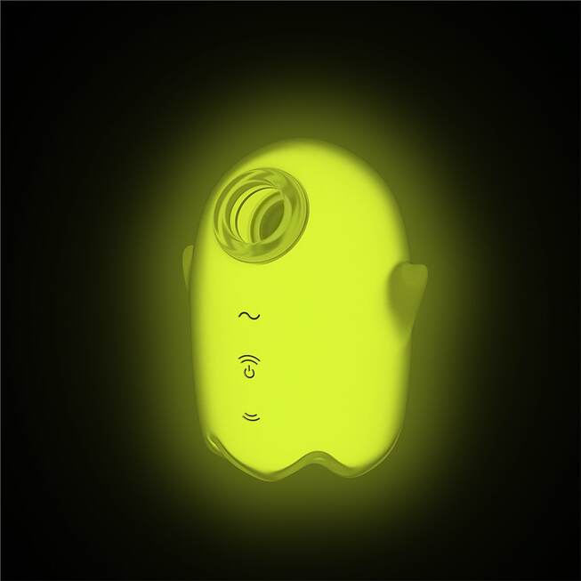 Satisfyer Glowing Ghost Vàng Vacuum Siêu Hút