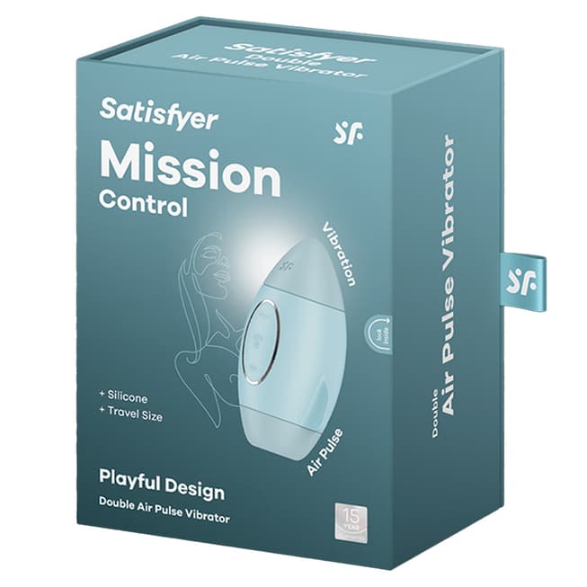 Satisfyer Mission Control Xanh - Hút Kích Thích Đỉnh