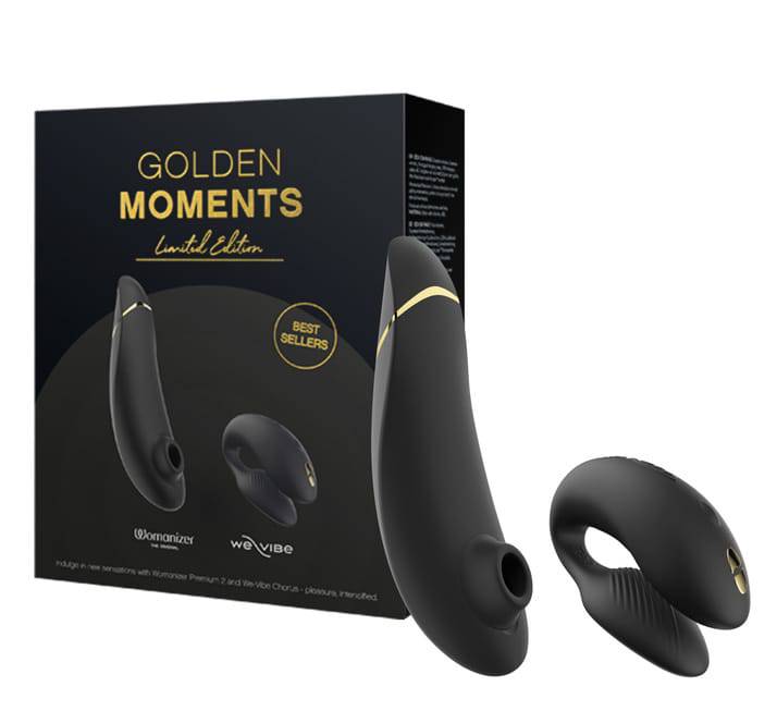 Bộ We-Vibe Chorus + Womanizer Premium 2 Đen Siêu Đỉnh
