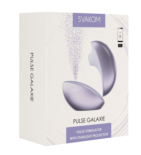 Svakom Pulse Galaxie Clit Vacuum APP Tím Projector Sướng