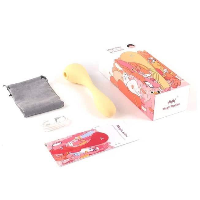 Magic Motion Bobi Double Vibrator Vú Vút Vàng App