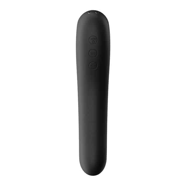 Satisfyer Dual Kiss Đen 2in1 Siêu Hút Rung