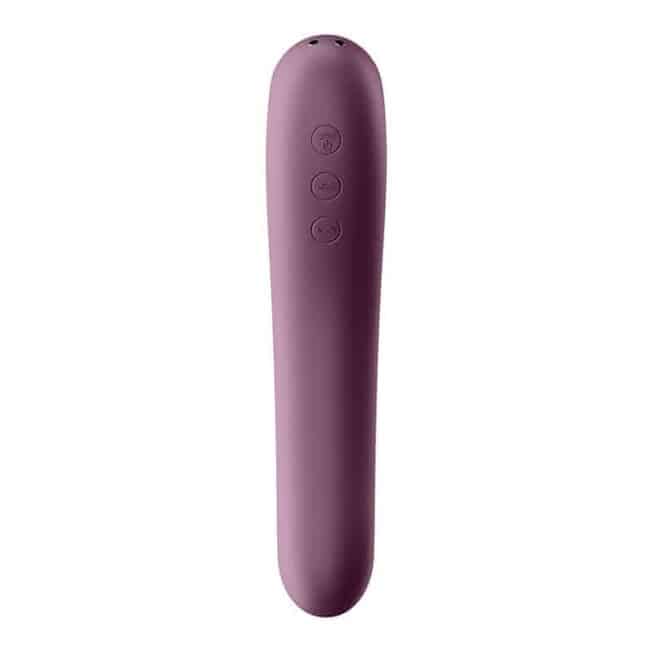 Satisfyer Dual Kiss Tím Hút Clit Rung 2in1 Cực Khoái