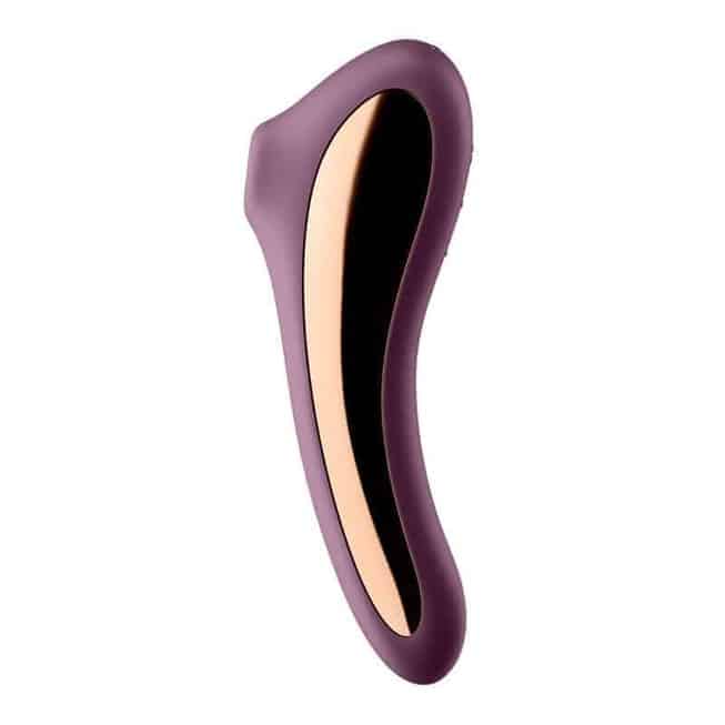 Satisfyer Dual Kiss tím hút clit rung 2in1 mạnh mẽ