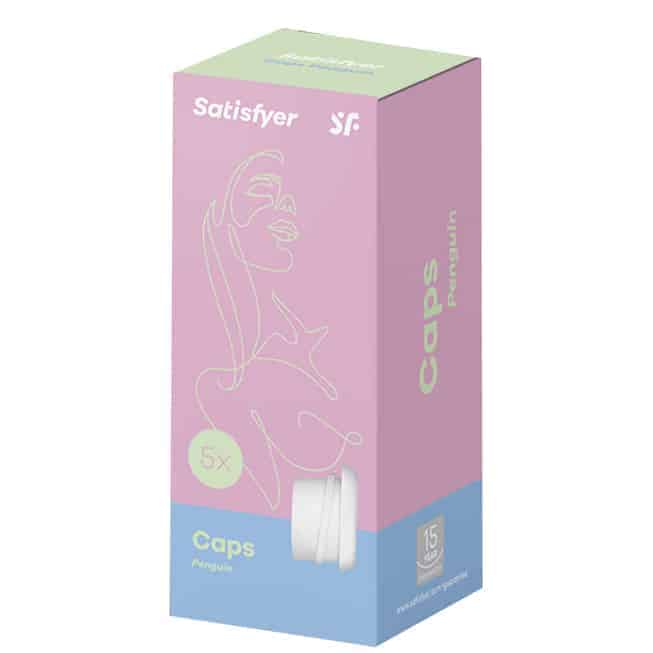 Satisfyer Penguin Nắp Thay 5 Cái Trắng Bền Lâu