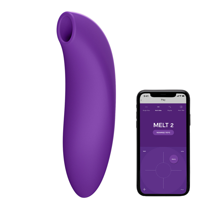 We-Vibe Melt 2 Tím Mút Cực Đỉnh App Điều Khiển