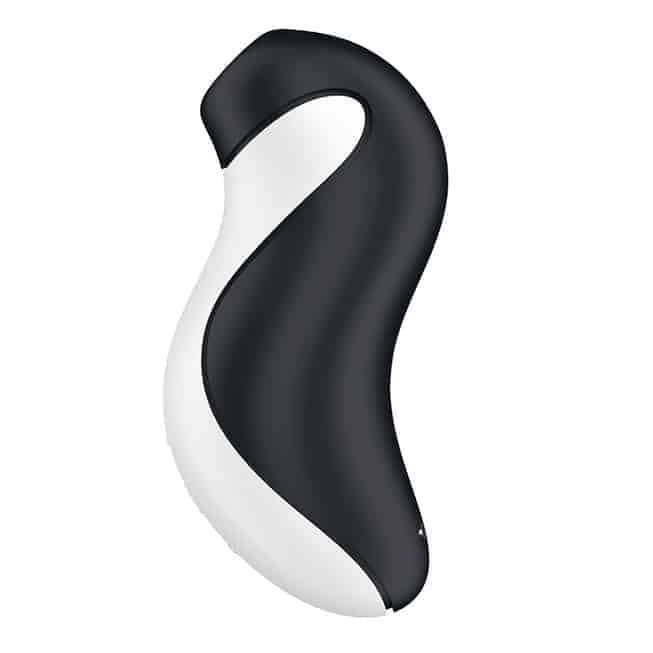Satisfyer Orca hút clit rung đen trắng 11.5cm đa năng